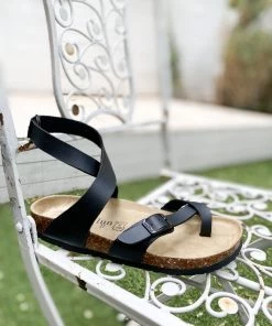 New In Shoes Crisscross Wrap Buckle-up Strapes Ankle Sandals - Smaibulun