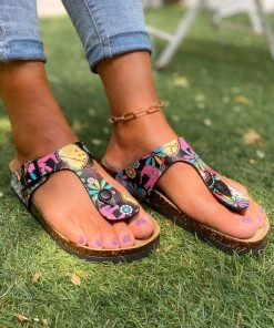 Signature T-Strap Sandals -MAIBULUN Shop Sandals