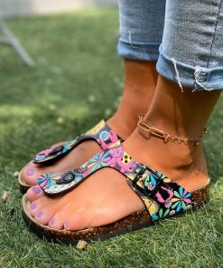 Signature T-Strap Sandals -MAIBULUN Shop Sandals