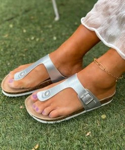 Signature T-Strap Sandals -MAIBULUN Shop Sandals