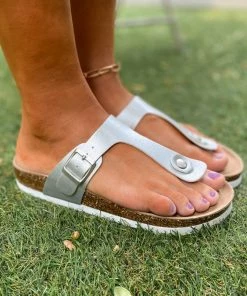 Signature T-Strap Sandals -MAIBULUN Shop Sandals