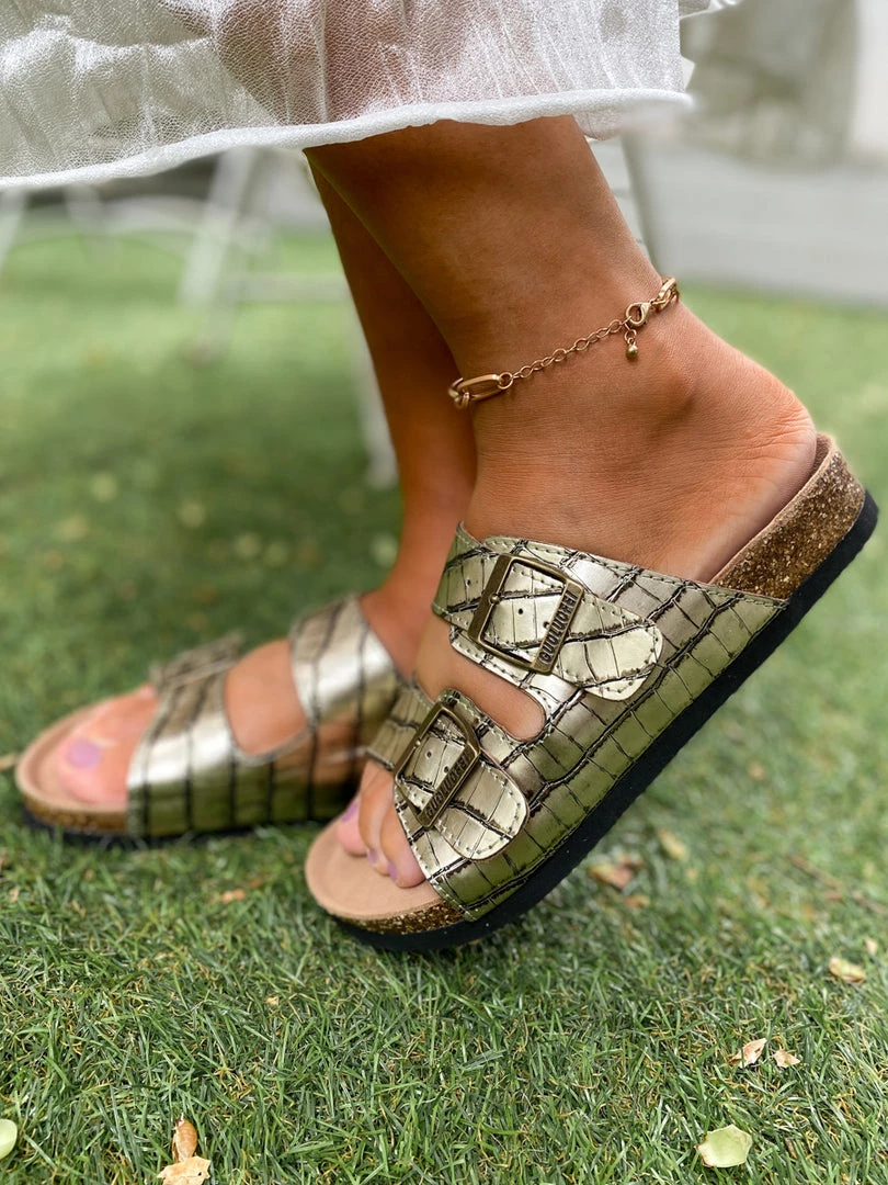 Croc Double-Buckle-up Sandals - Maibulun New In Shoes 3 Croc Double-Buckle-up Sandals - Maibulun New In Shoes