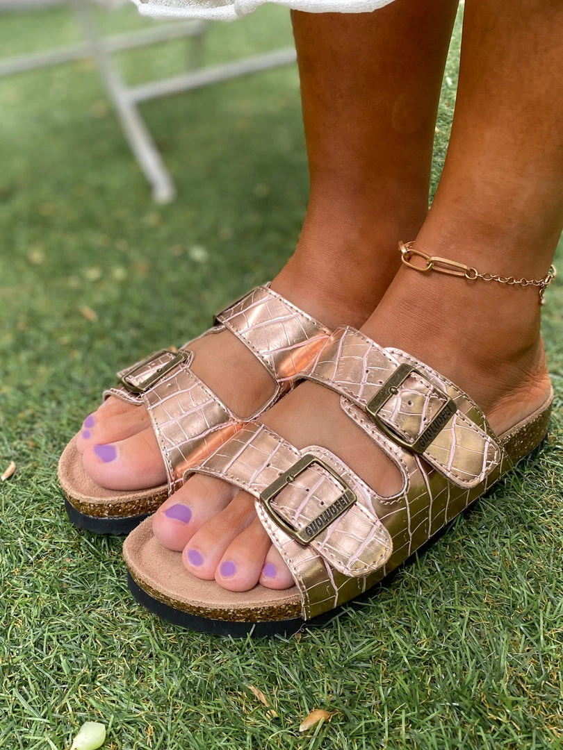Croc Double-Buckle-up Sandals - Maibulun New In Shoes 5 Croc Double-Buckle-up Sandals - Maibulun New In Shoes