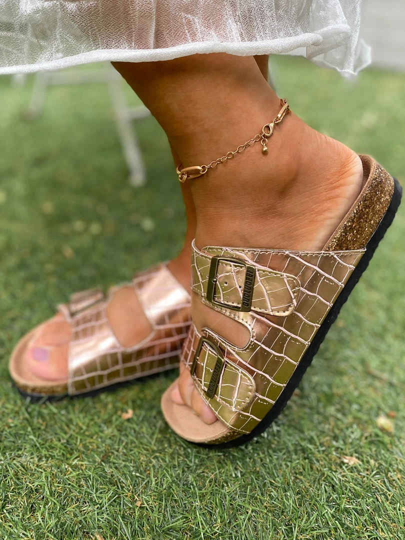 Croc Double-Buckle-up Sandals - Maibulun New In Shoes 7 Croc Double-Buckle-up Sandals - Maibulun New In Shoes