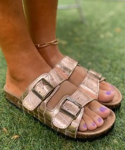 Croc Double-Buckle-up Sandals - Maibulun New In Shoes 13 Croc Double-Buckle-up Sandals - Maibulun New In Shoes
