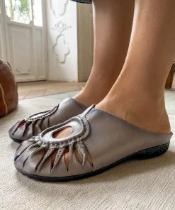 XR Woven Reaching Cut-Out Mules - Rumour Has It Shop Sandals