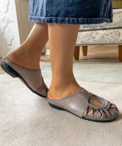 XR Woven Reaching Cut-Out Mules - Rumour Has It Shop Sandals