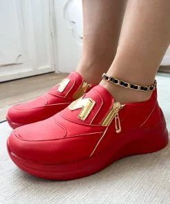 HYHE Miss M Side-Zip Slip-On Sneaker - EN BLOOM New In Shoes