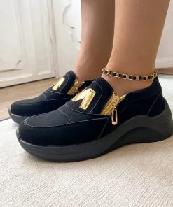 HYHE Miss M Side-Zip Slip-On Sneaker - EN BLOOM New In Shoes