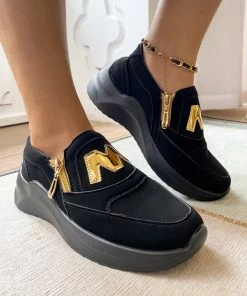 HYHE Miss M Side-Zip Slip-On Sneaker - EN BLOOM New In Shoes