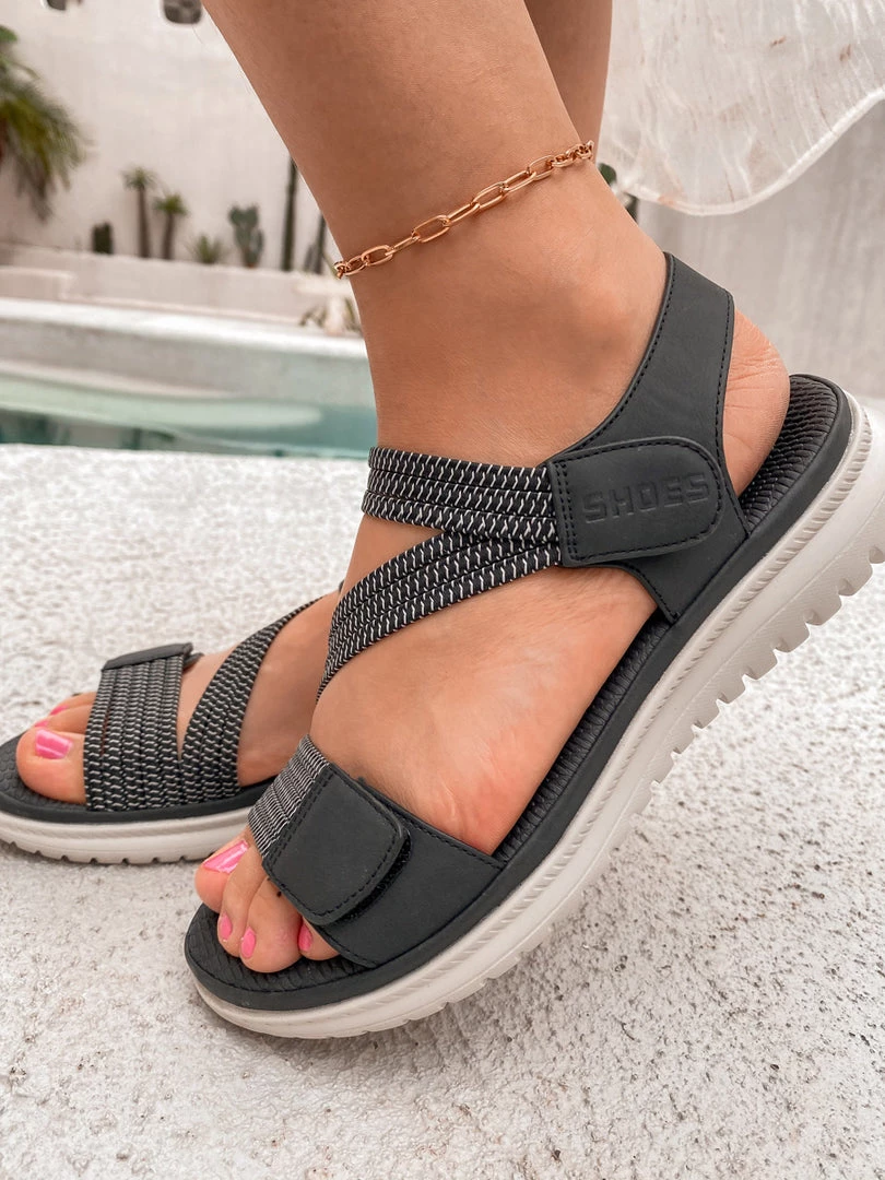 SIKETU | Patriot Summer Sporty Sandals - Black 4 SIKETU | Patriot Summer Sporty Sandals - Black