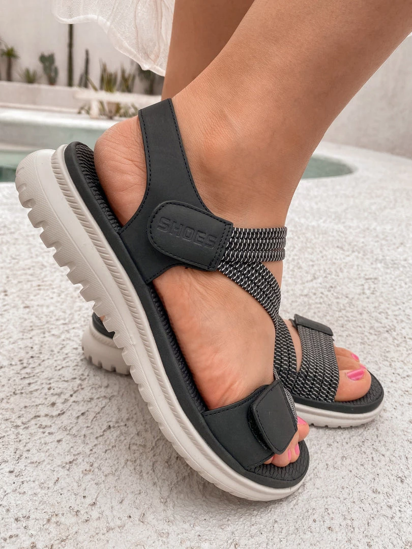 SIKETU | Patriot Summer Sporty Sandals - Black 2 SIKETU | Patriot Summer Sporty Sandals - Black