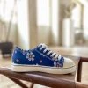 HYHE EN BLOOM | Blossom Ripped Trim Sneaker - Navy