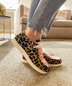 HYHE EN BLOOM | Fixed-Lace Boat Shoes -Leopard New In Shoes