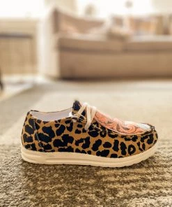 HYHE EN BLOOM | Fixed-Lace Boat Shoes -Leopard New In Shoes
