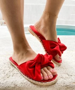 HYHE Bow-Accent Sunset Sandals - EN BLOOM