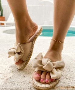 HYHE Bow-Accent Sunset Sandals - EN BLOOM