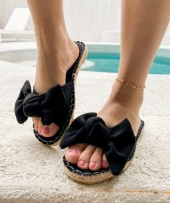 HYHE Bow-Accent Sunset Sandals - EN BLOOM