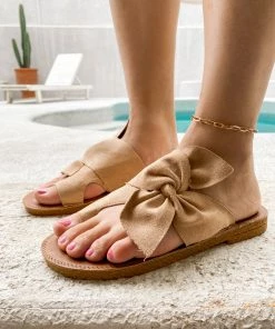 HYHE Tie Bow Stock Sandal - En Bloom