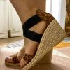 YL New In Shoes En Bloom | Espadrille Wedge Sandal - Women
