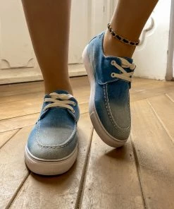 AL Denim Range Sneakers Boat Shoes | En Bloom