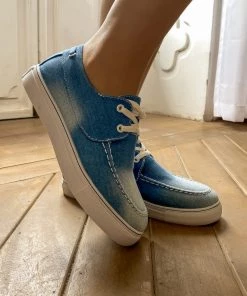 AL Denim Range Sneakers Boat Shoes | En Bloom