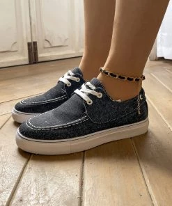 AL Denim Range Sneakers Boat Shoes | En Bloom