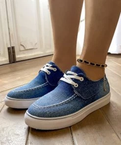 AL Denim Range Sneakers Boat Shoes | En Bloom