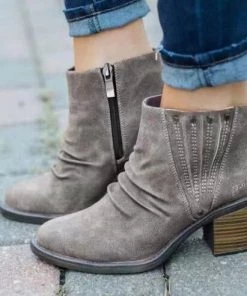 HYHE EN BLOOM | Classic Ruched Ankle Boots 7 HYHE EN BLOOM | Classic Ruched Ankle Boots