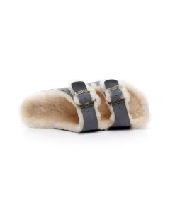 GLF Maibulun | Dual-Strap Wool-Lined Suede Sandal