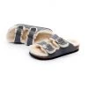 GLF Maibulun | Dual-Strap Wool-Lined Suede Sandal