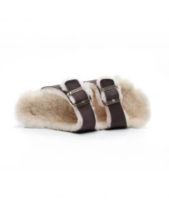 GLF Maibulun | Dual-Strap Wool-Lined Suede Sandal