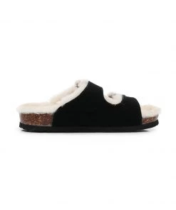 GLF Maibulun | Dual-Strap Wool-Lined Suede Sandal