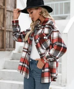 YBL Smaibulun | Plaid Front-Pocket Button-Up Shirt Clothing 19 YBL Smaibulun | Plaid Front-Pocket Button-Up Shirt Clothing