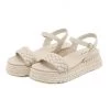 New In Shoes SIKETU | BRAIDED STRAP IVORY ESPADRILLE SANDAL