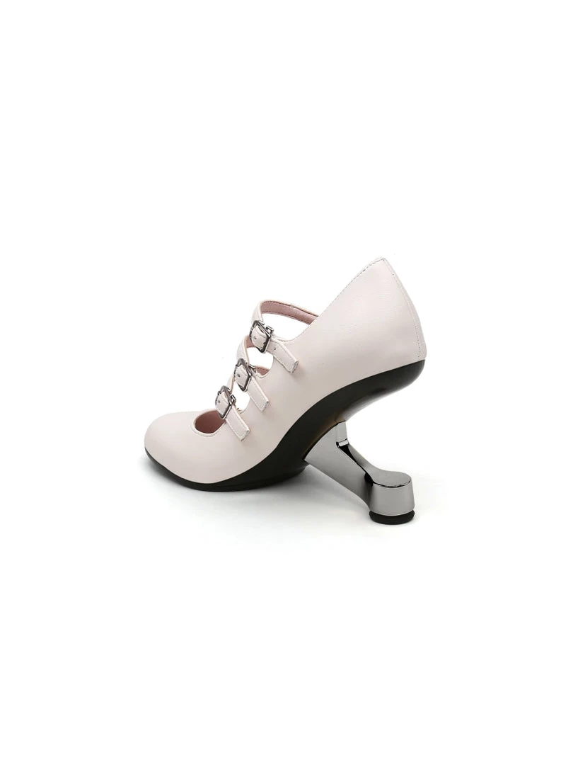 Jady Rose JADYROSE | TRIX IVORY HEEL MARY JANE 6 Jady Rose JADYROSE | TRIX IVORY HEEL MARY JANE