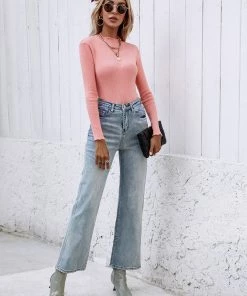 MY New In Clothing Smaibulun | Makeda Knit Top - Peach