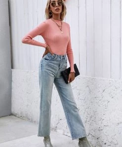 MY New In Clothing Smaibulun | Makeda Knit Top - Peach