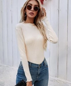 MY Smaibulun | Makeda Knit Top - Apricot New In Clothing