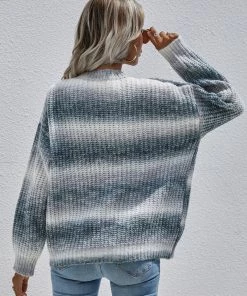 MY New In Clothing Smaibulun | Tie-Dye Bat-Sleeve Sweater - Grey