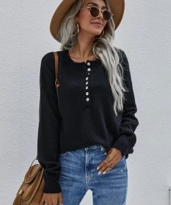 MY New In Clothing Smaibulun | Natisha Knit Top - Black