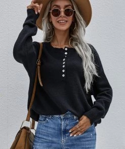 MY New In Clothing Smaibulun | Natisha Knit Top - Black