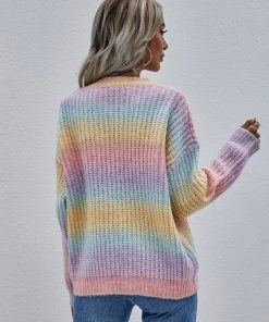 MY Smaibulun Doll | Lilac Tie-Dye Knit Sweater New In Clothing