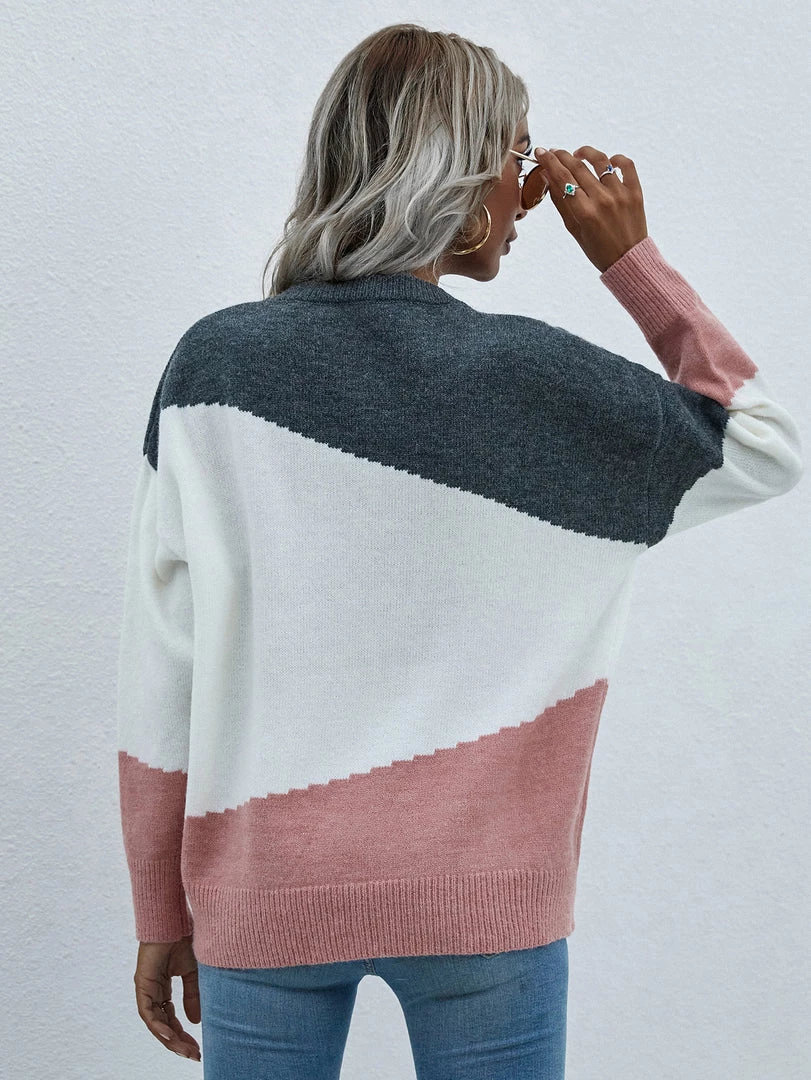MY Smaibulun | ELMA Knit Jumper - Pink Block New In Clothing 6 MY Smaibulun | ELMA Knit Jumper - Pink Block New In Clothing