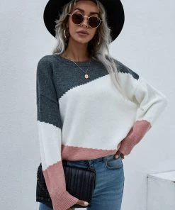 MY Smaibulun | ELMA Knit Jumper - Pink Block New In Clothing 10 MY Smaibulun | ELMA Knit Jumper - Pink Block New In Clothing