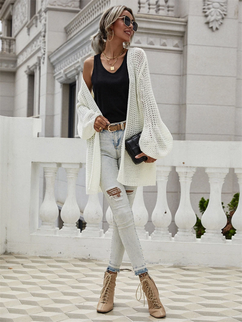MY Smaibulun | DOVER Knit Cardigan - White 1 MY Smaibulun | DOVER Knit Cardigan - White