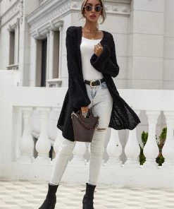 MY New In Clothing Smaibulun | DOVER Knit Cardigan - Black