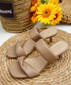 HT En Bloom | KHAKI HOSANNA HEELS NEW ARRIVALS