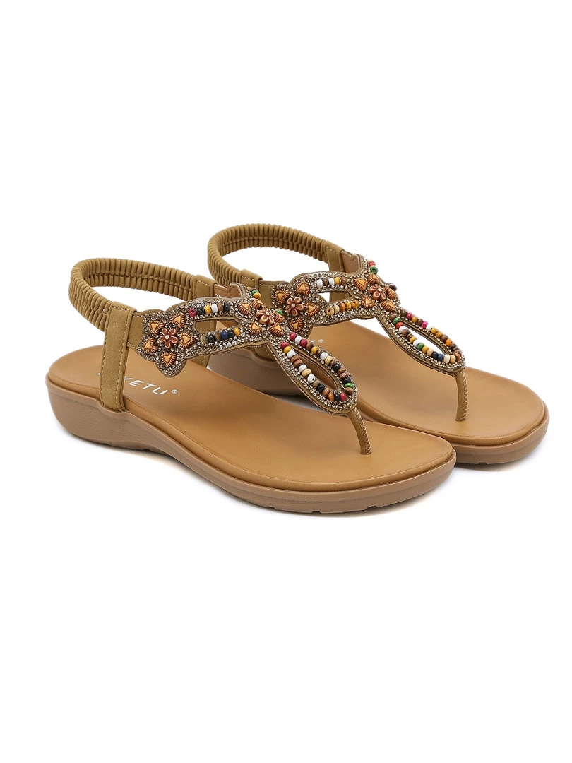 NEW ARRIVALS SIKETU | BOHO INSPIRED EMBELLISHED SANDAL 3 NEW ARRIVALS SIKETU | BOHO INSPIRED EMBELLISHED SANDAL