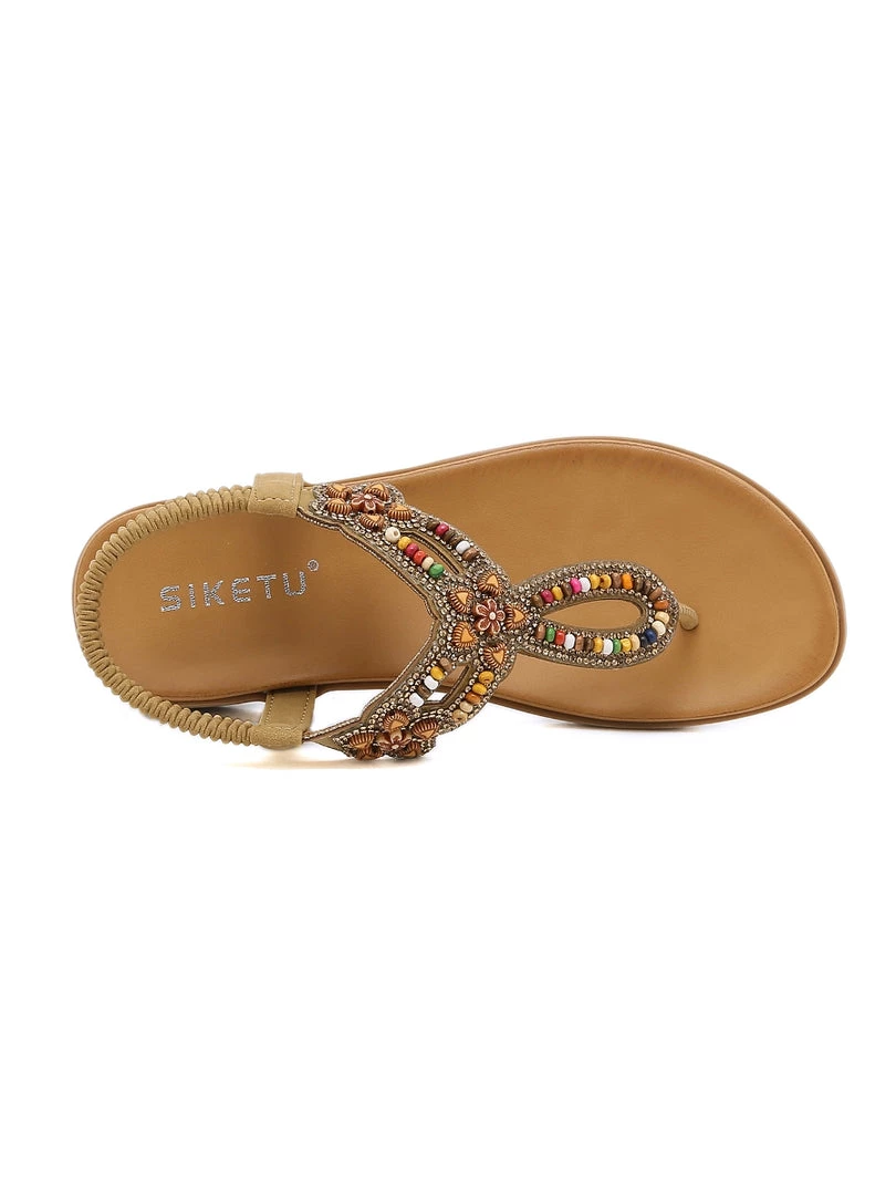 NEW ARRIVALS SIKETU | BOHO INSPIRED EMBELLISHED SANDAL 5 NEW ARRIVALS SIKETU | BOHO INSPIRED EMBELLISHED SANDAL